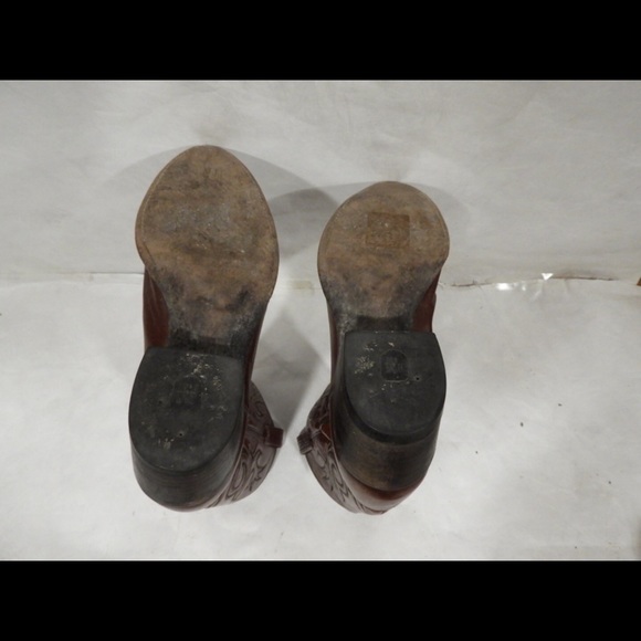 Dan Post (6981) Cow Boy Boots  Leather Made In Usa - Picture 7 of 7